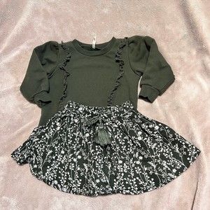 2-3 Rylee and Cru sweatshirt and skirt